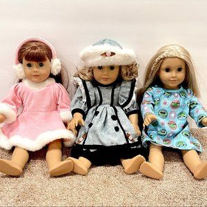 18” Doll Clothing Fits American Girl Dolls